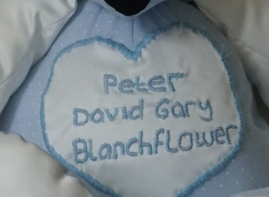 Hand Embroidered name
